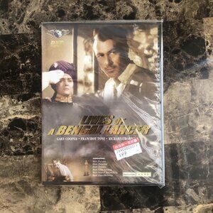 The Lives of a Bengal Lancer Gary Cooper [DVD] LIKE NEW